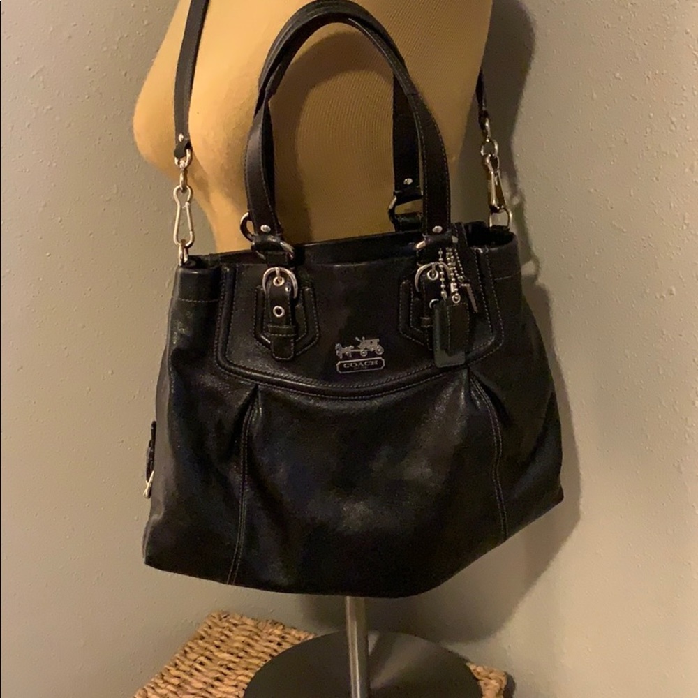 All Leather Black Coach